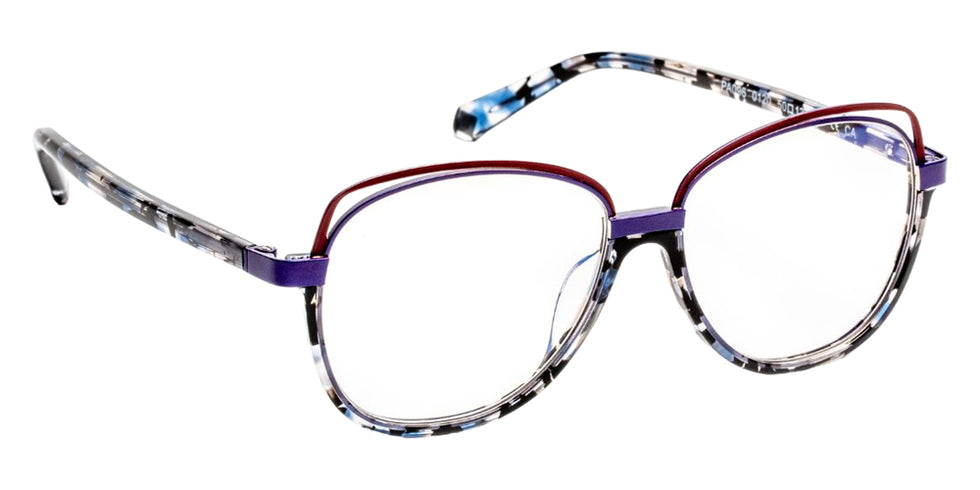 J.F. Rey PA096 0120 50 - Black Tortoiseshell/Blue/Cherry #id:jfrpa0960120_s:100100