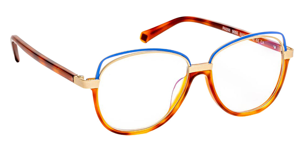 J.F. Rey PA096 9050 50 - Tortoiseshell/Gold/Blue Matte #id:jfrpa0969050_s:106100