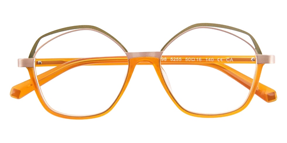 J.F. Rey PA098 5255 50 - Honey/Rose Gold/Olive #id:jfrpa0985255_s:108100