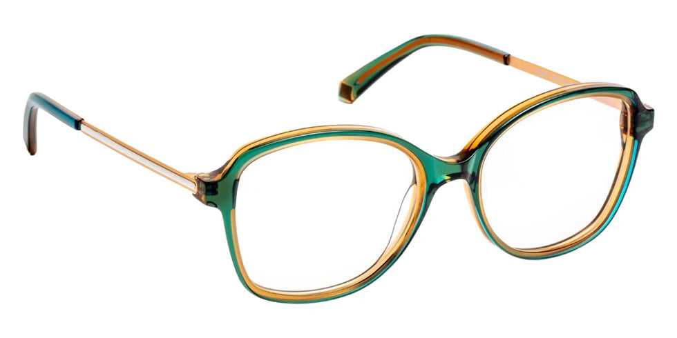 J.F. Rey PA099 4089 49 - Green/Satin Gold/White #id:jfrpa0994089_s:102100