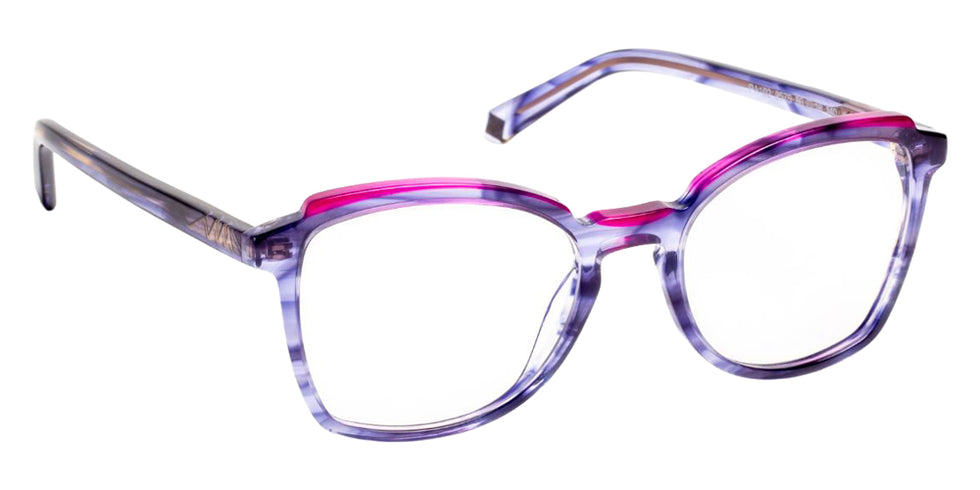 J.F. Rey PA102 2575 50 - Vague Blue/Plum #id:jfrpa1022575_s:102105