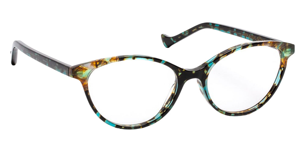 J.F. Rey Perle 9040 52 - Tortoiseshell Blue/Cocktail Green #id:jfrperle9040_s:102100