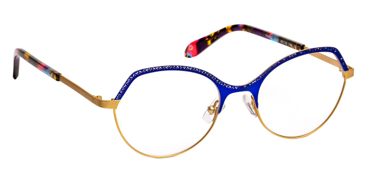 J.F. Rey PM057 2555 49 - Blue/Gold Brushed #id:jfrpm0572555_s:102100