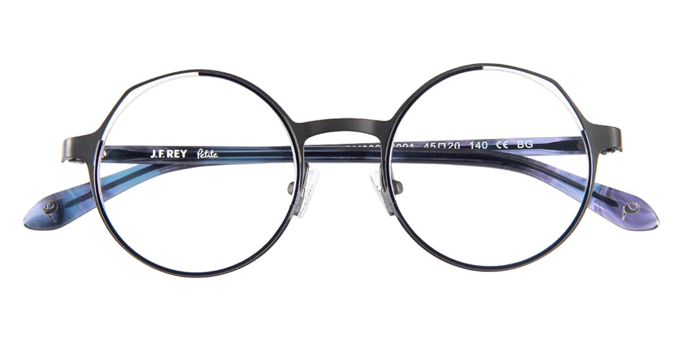 J.F. Rey PM088 2001 45 - Blue Shiny/Black Satin #id:jfrpm0882001_s:100100