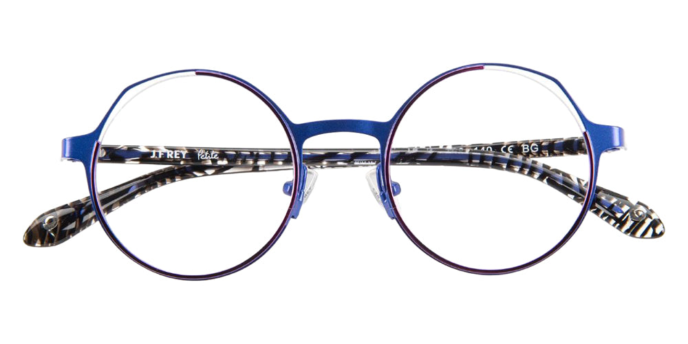 J.F. Rey PM088 7029 45 - Purple Shiny/Navy Satin #id:jfrpm0887029_s:106100