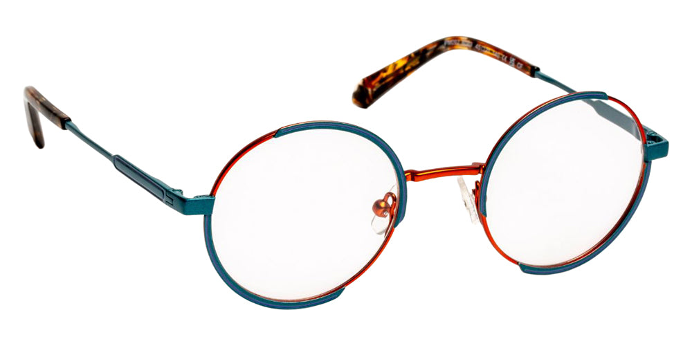 J.F. Rey PM092 6049 45 - Orange/Teal/Blue Light #id:jfrpm0926049_s:100105