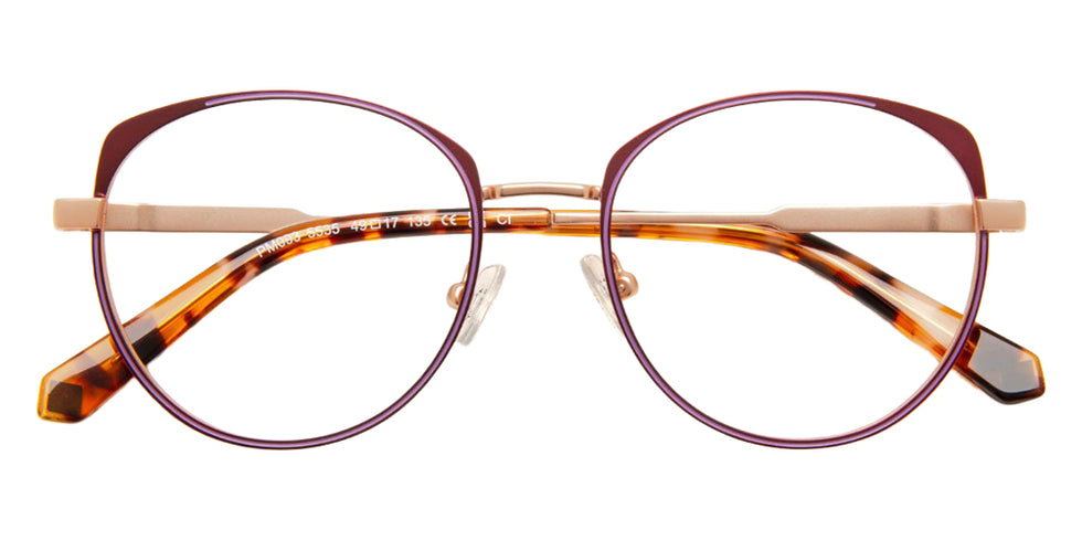 J.F. Rey PM093 5535 49 - Rose Gold/Red Dark/Lilac #id:jfrpm0935535_s:106100