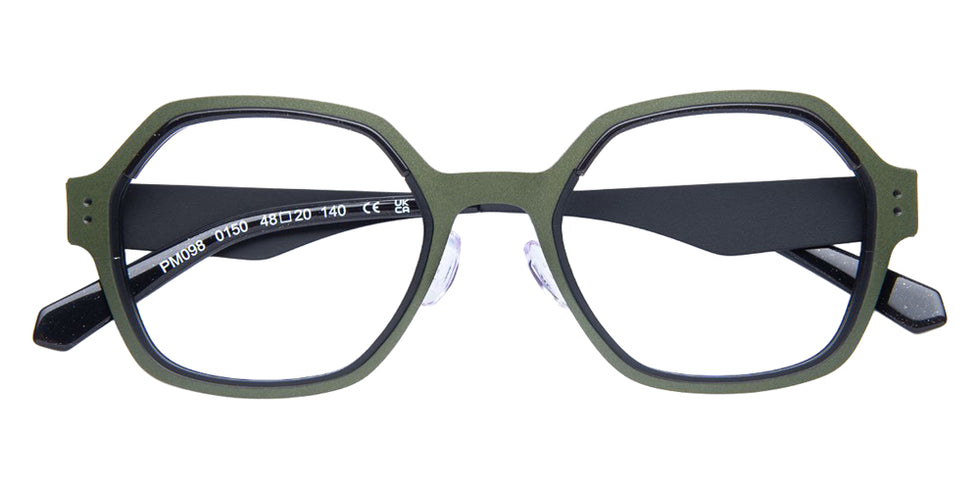 J.F. Rey PM098 0150 48 - Khaki/Black Glitter/Matte Black #id:jfrpm0980150_s:100100