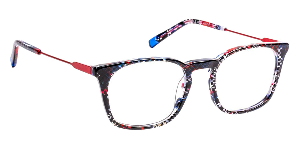 J.F. Rey Smile 0030 48 - Checkered Black/Blue/Red #id:jfrsmile0030_s:100100