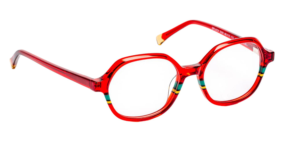 J.F. Rey Splach 3540 46 - Burgundy/Green #id:jfrsplach3540_s:108100