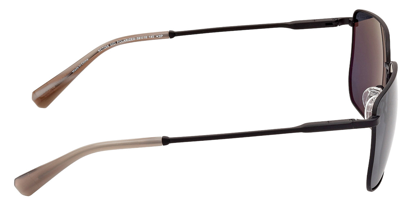 Kenneth Cole KC7268 02D 59 - Matte Black / Smoke Polarized #id:kc726802d_s:100130