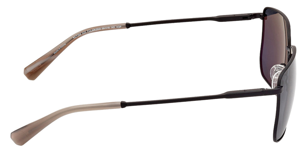 Kenneth Cole KC7268 02D 59 - Matte Black / Smoke Polarized #id:kc726802d_s:100130