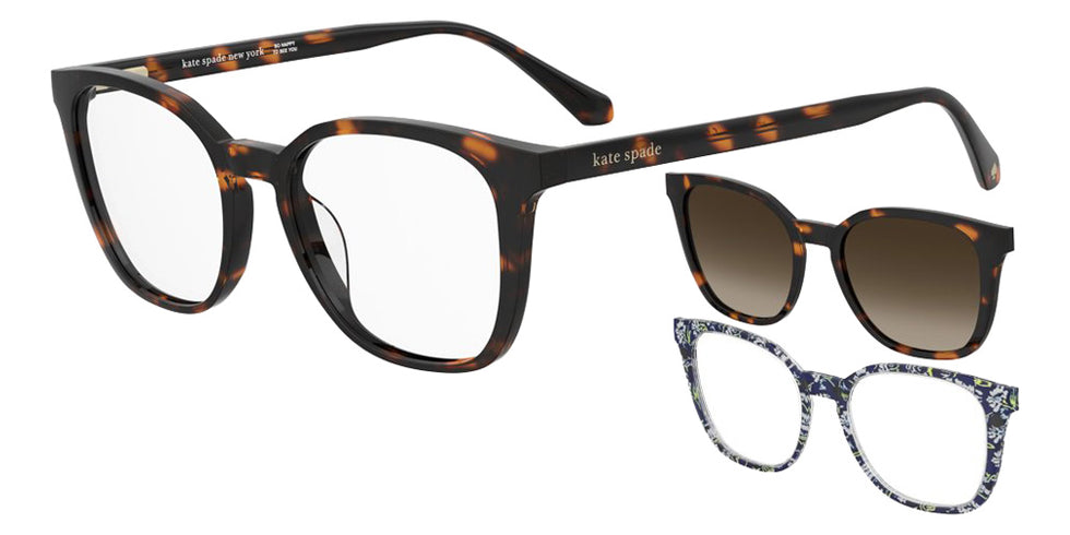 Kate Spade KS NEA 2/C2 0086LA 52 - Havana / Brown Shaded Polarized #id:ksnea2c20086la_s:100100