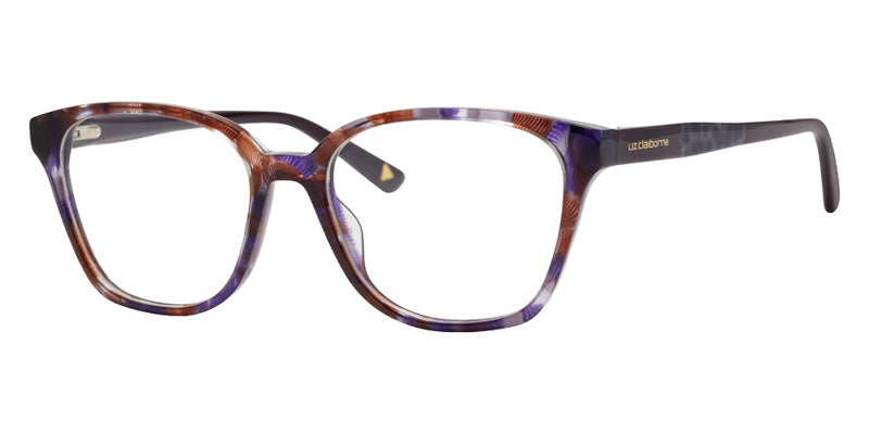 Liz Claiborne L 692 0DEX 53 - Brown Violet Havana #id:l692000dex_s:100105