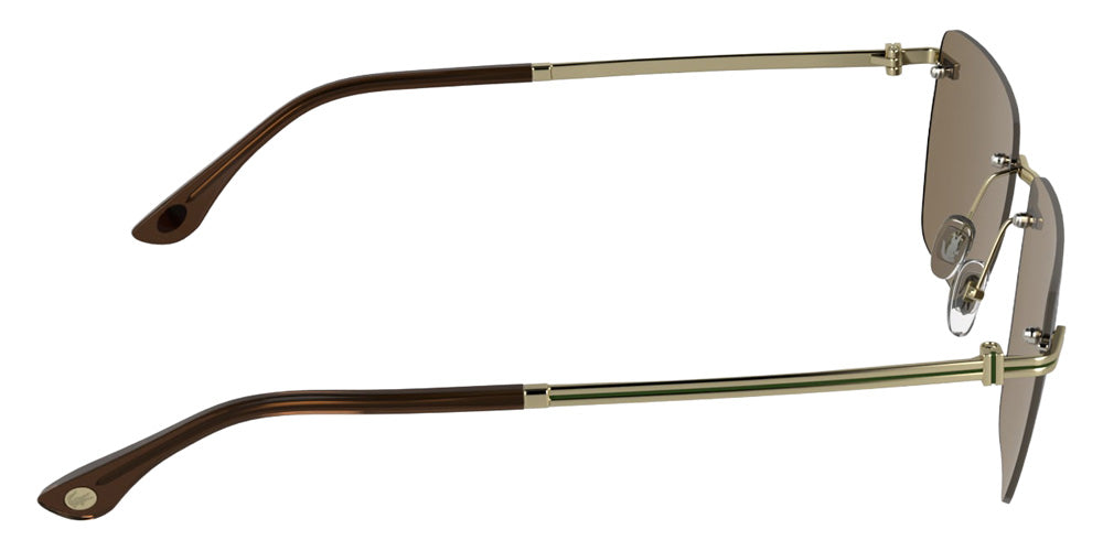 Lacoste L282S 713 55 - Matte Gold/Brown #id:lal282s713_s:106130