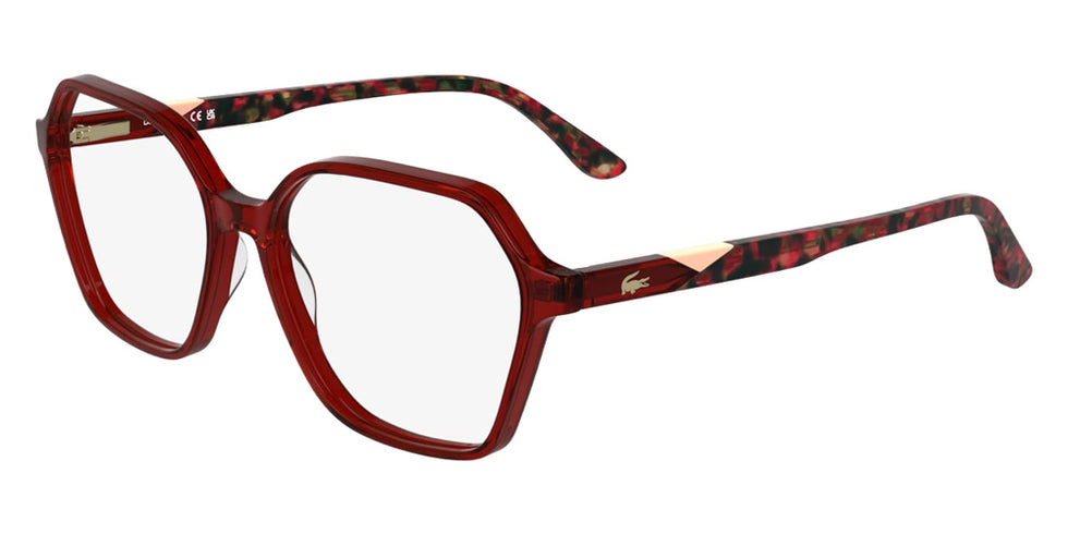 Lacoste L2988 615 55 - Trasnparent Red #id:lal2988615_s:104105