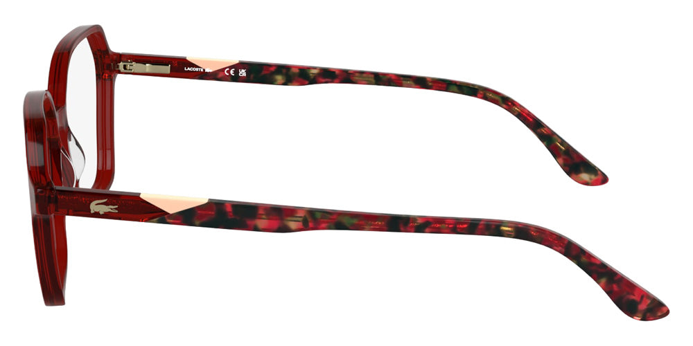 Lacoste L2988 615 55 - Trasnparent Red #id:lal2988615_s:104110