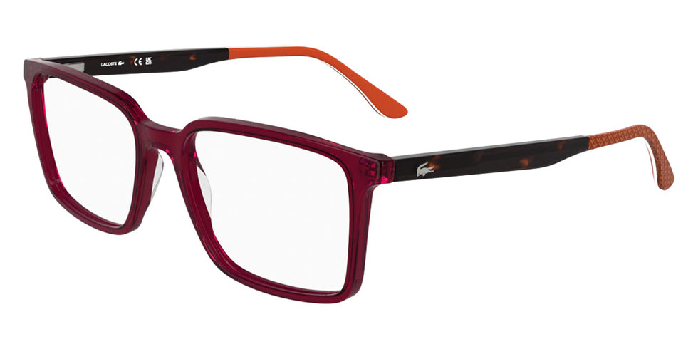 Lacoste L2992 N 601 56 - Transparent Burgundy #id:lal2992n601_s:104105