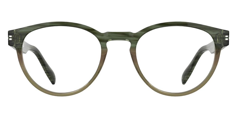 Lacoste L4023 313 51 - Striped Gradient Olive Brown #id:lal4023313_s:106100