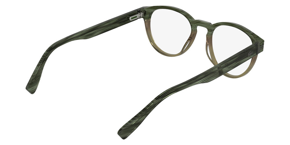 Lacoste L4023 313 51 - Striped Gradient Olive Brown #id:lal4023313_s:106125