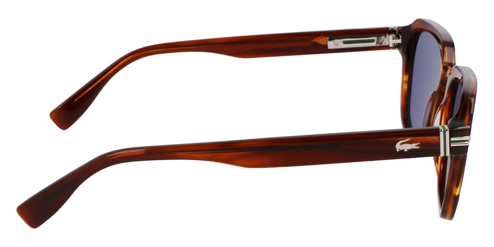 Lacoste L6046S 210 52 - Striped Brown #id:lal6046s210_s:100130