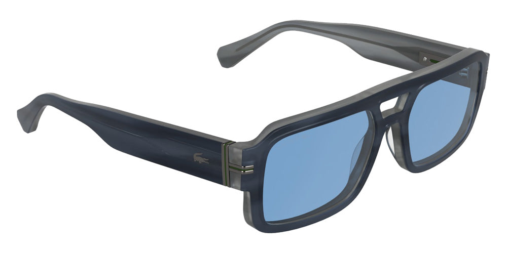 Lacoste L6102S 410 56 - Striped Blue #id:lal6102s410_s:106135