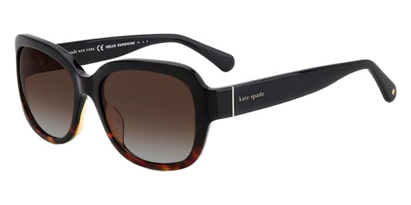 Kate Spade LAYNE/S 0W4ALA 55 - Black Shaded Havana #id:laynes0w4ala_s:100105