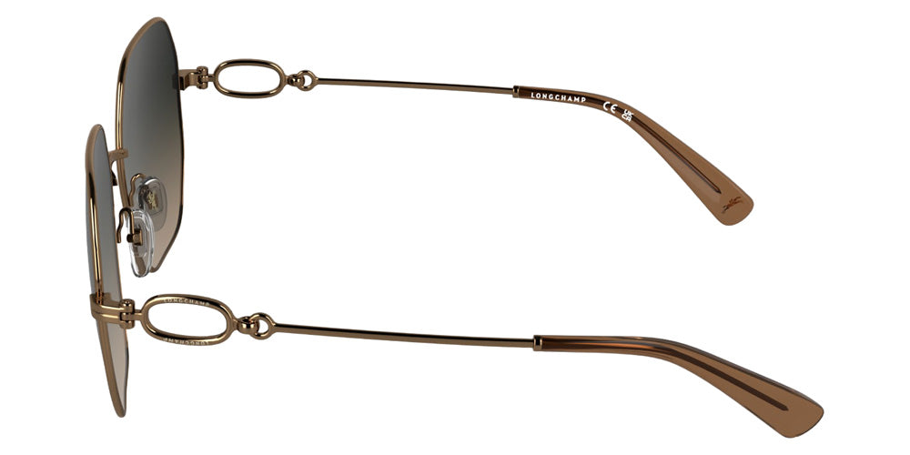 Longchamp LO187S 734 58 - Amber Gold/Gradient Smoke Brown #id:lclo187s734_s:106110