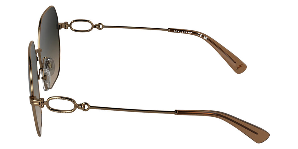 Longchamp LO187S 734 58 - Amber Gold/Gradient Smoke Brown #id:lclo187s734_s:106110