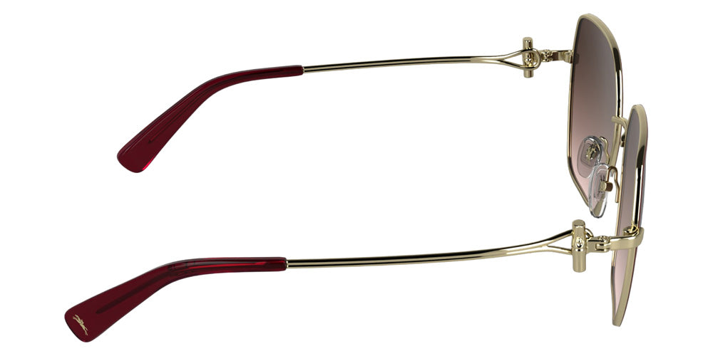 Longchamp LO190S 721 56 - Gold / Gradient Burgundy #id:lclo190s721_s:102130
