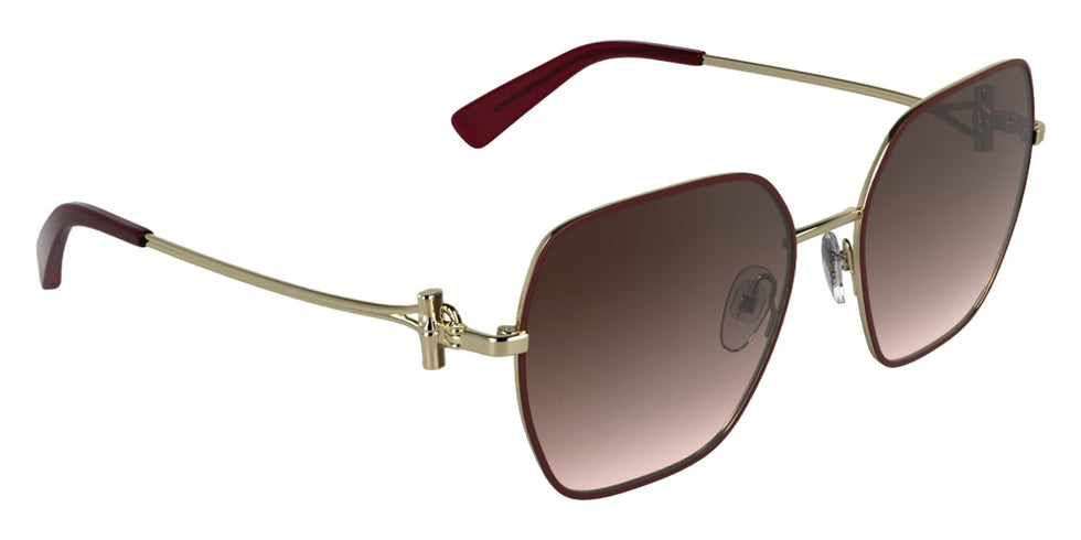 Longchamp LO190S 721 56 - Gold / Gradient Burgundy #id:lclo190s721_s:102135