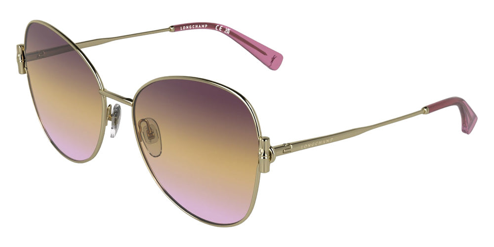Longchamp LO196S 724 58 - Gold/Triple Gradient Purple Orange #id:lclo196s724_s:102105