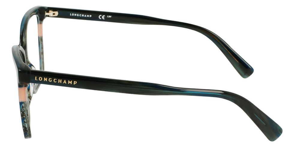 Longchamp LO2741LB 308 55 - Striped Green #id:lclo2741lb308_s:102110