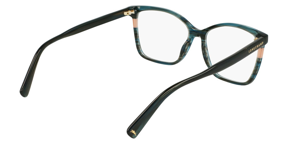 Longchamp LO2741LB 308 55 - Striped Green #id:lclo2741lb308_s:102125