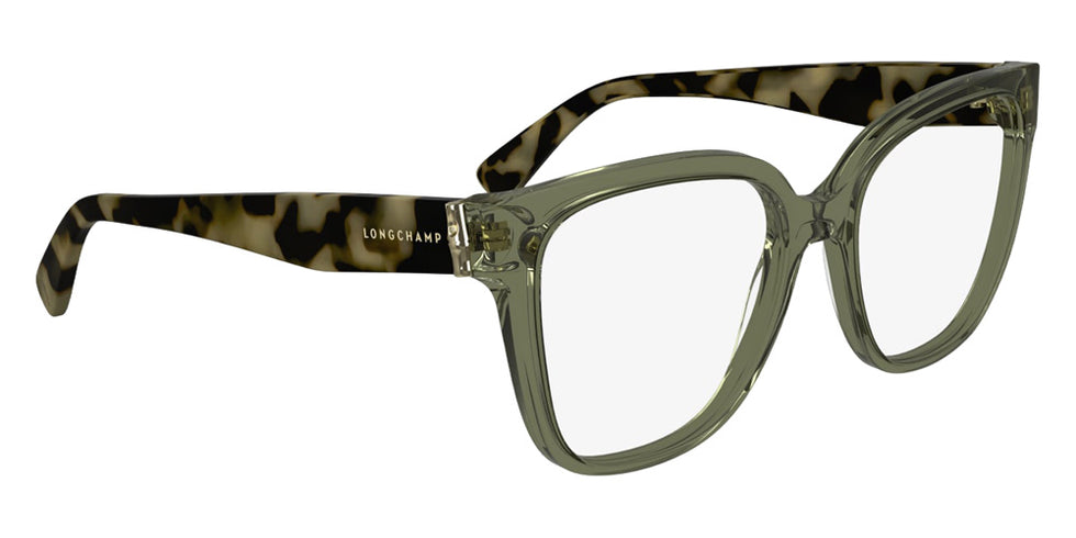 Longchamp LO2745 N 311 54 - Transparent Olive/Havana #id:lclo2745n311_s:100135