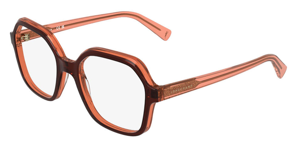 Longchamp LO2796 203 53 - Transparent Brown/Red #id:lclo2796203_s:102105