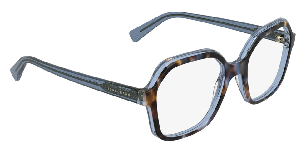 Longchamp LO2796 439 53 - Azure Havana/Transparent Azure #id:lclo2796439_s:104135