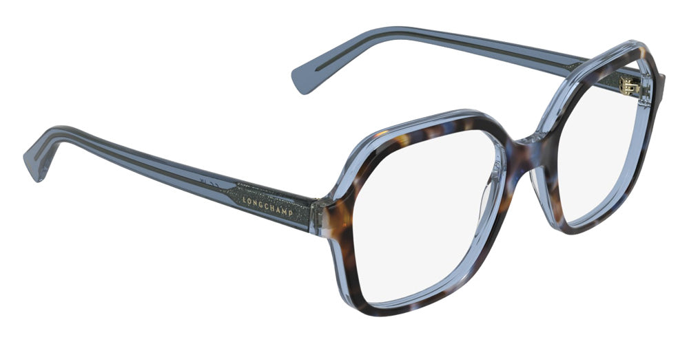 Longchamp LO2796 439 53 - Azure Havana/Transparent Azure #id:lclo2796439_s:104135