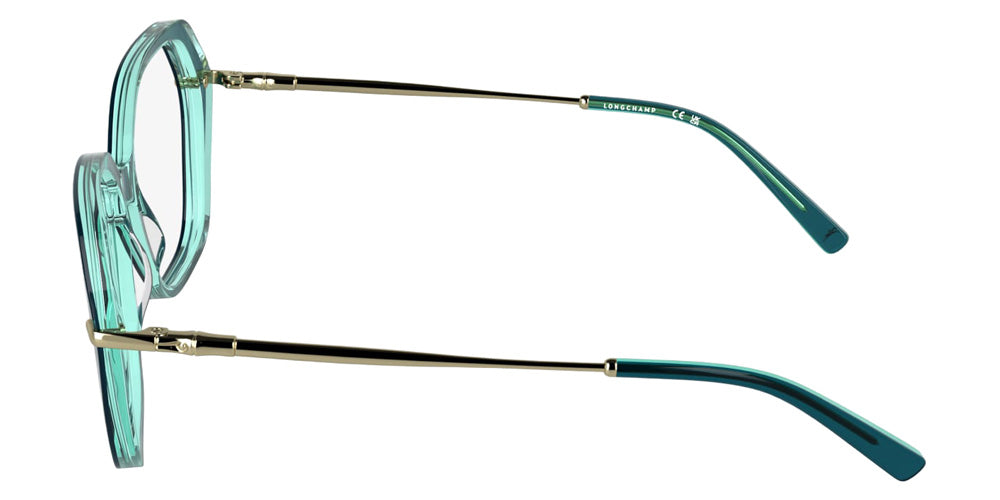 Longchamp LO2800 435 56 - Transparent Petrol/Azure #id:lclo2800435_s:104110