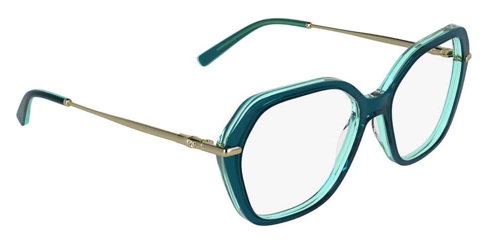 Longchamp LO2800 435 56 - Transparent Petrol/Azure #id:lclo2800435_s:104135