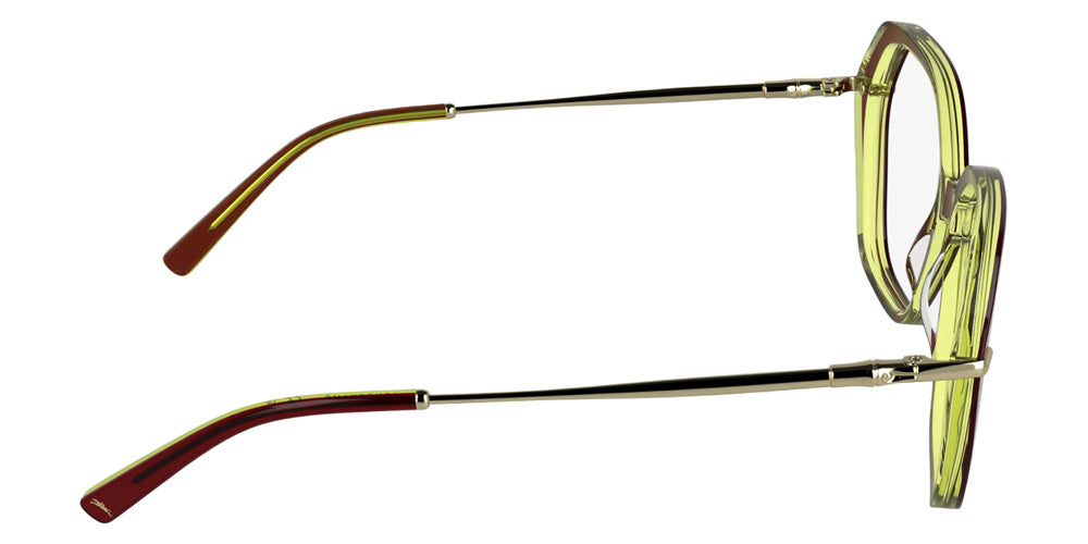 Longchamp LO2800 618 56 - Transparent Burgundy/Yellow #id:lclo2800618_s:106130