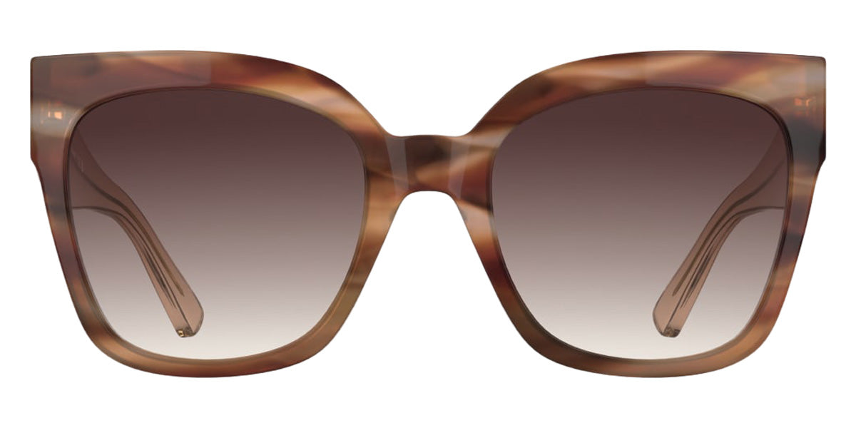 Longchamp LO717S 848 55 - Striped Brick Brown Havana #id:lclo717s848_s:102100