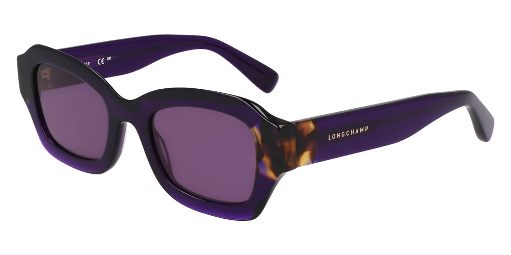 Longchamp LO749S 505 50 - Purple/Havana #id:lclo749s505_s:100105