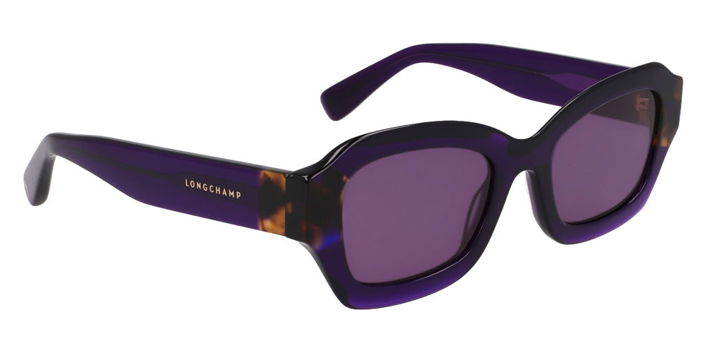 Longchamp LO749S 505 50 - Purple/Havana #id:lclo749s505_s:100135