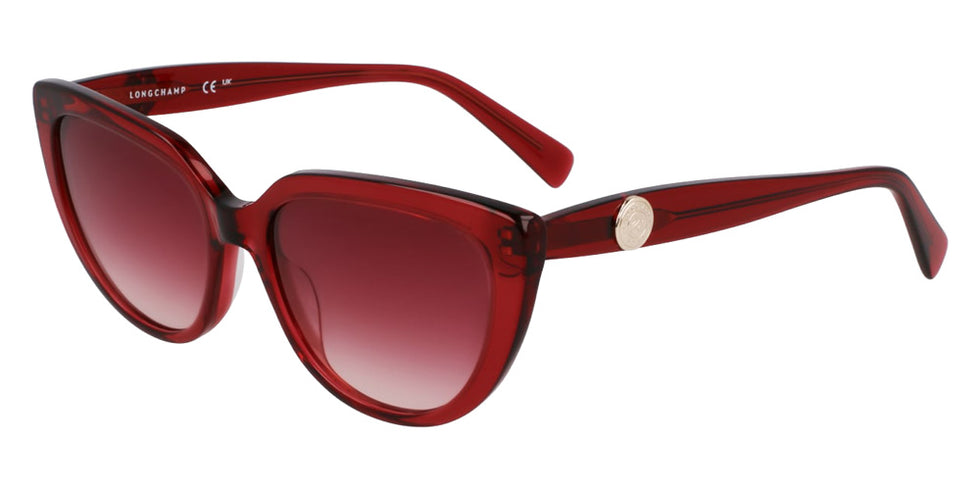 Longchamp LO766S 601 53 - Transparent Burgundy #id:lclo766s601_s:104105
