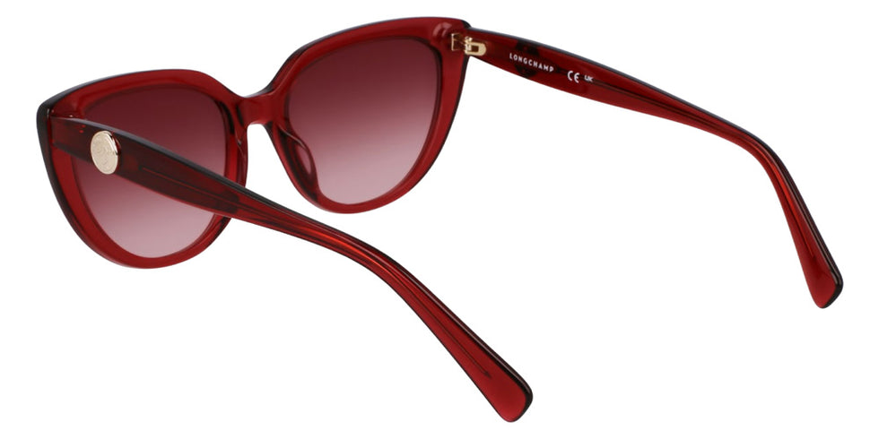 Longchamp LO766S 601 53 - Transparent Burgundy #id:lclo766s601_s:104115