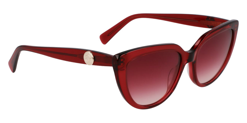 Longchamp LO766S 601 53 - Transparent Burgundy #id:lclo766s601_s:104135
