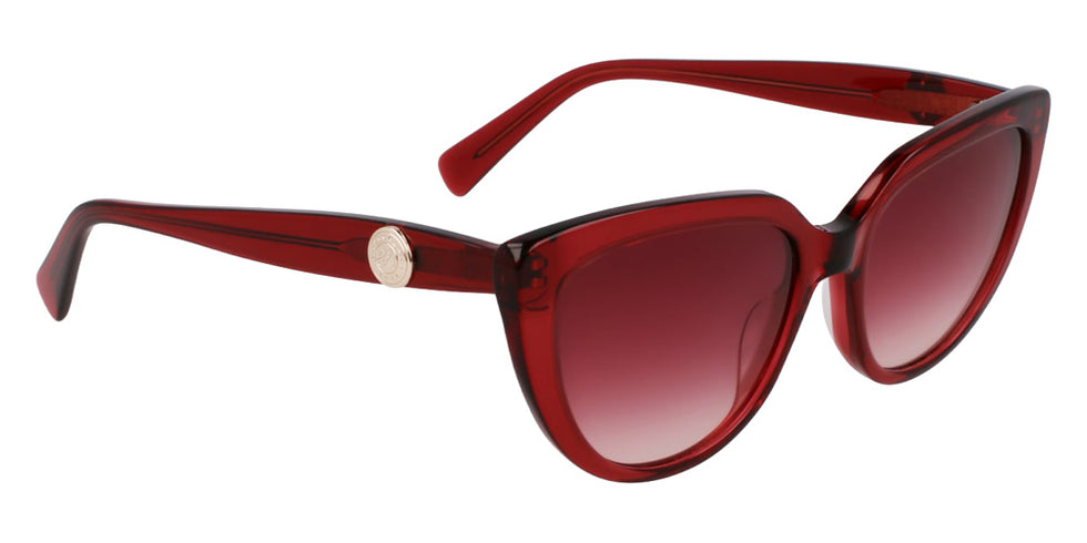 Longchamp LO766S 601 53 - Transparent Burgundy #id:lclo766s601_s:104135