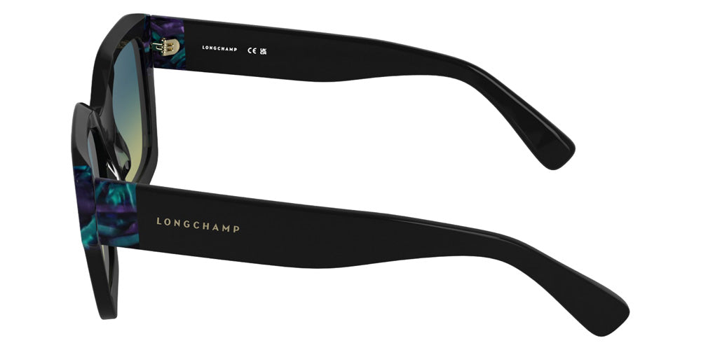 Longchamp LO771S 007 50 - Black/Marble Turquoise #id:lclo771s007_s:100110