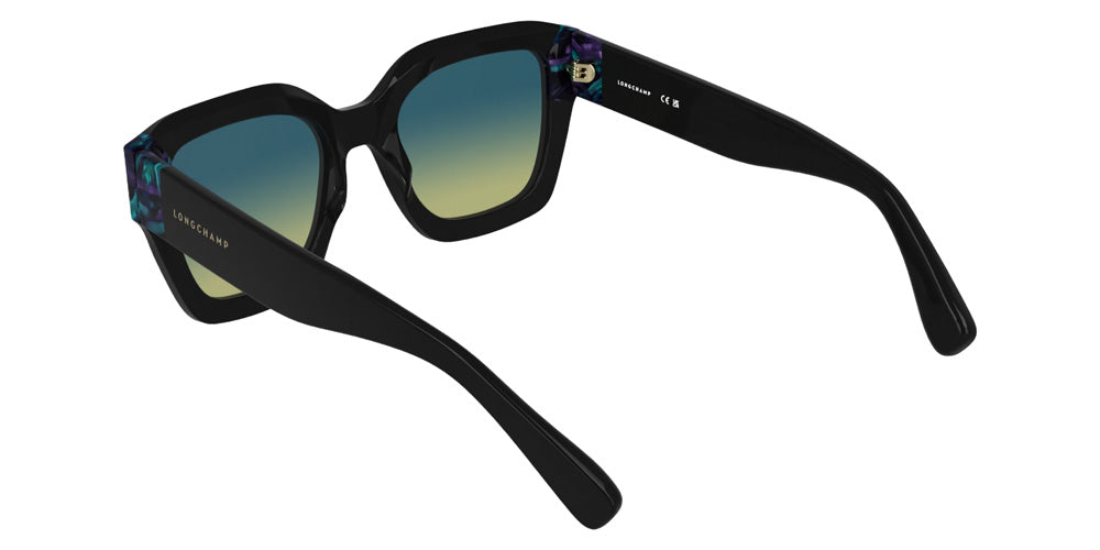 Longchamp LO771S 007 50 - Black/Marble Turquoise #id:lclo771s007_s:100115